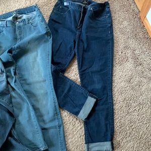 Miracle Body Straight leg Jeans size 14 X 2